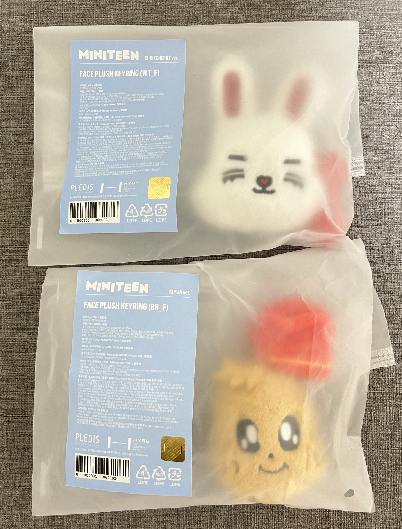 MINITEEN 哲奎大頭吊飾 免綁