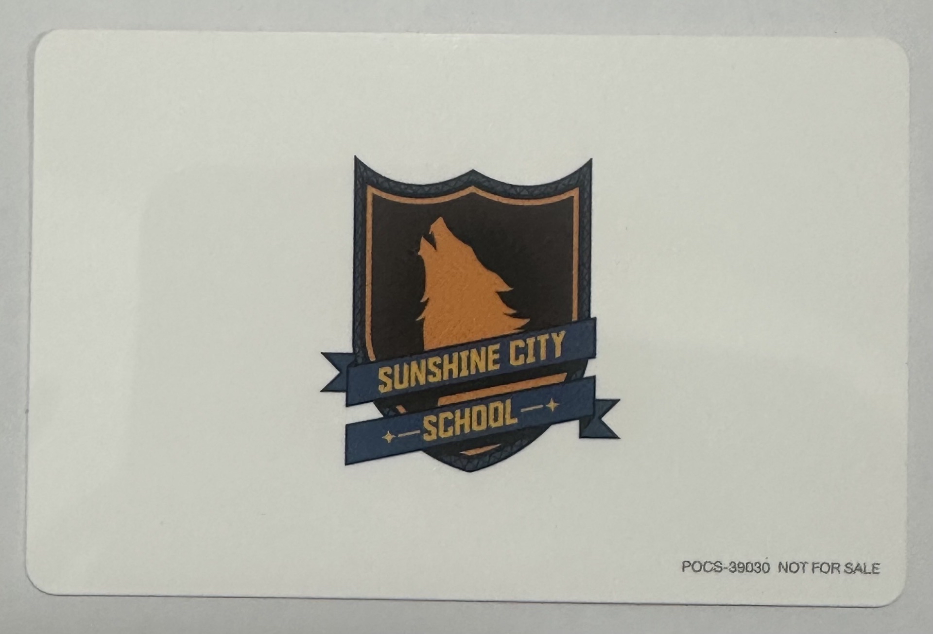 帥氣制服尼扣ID卡