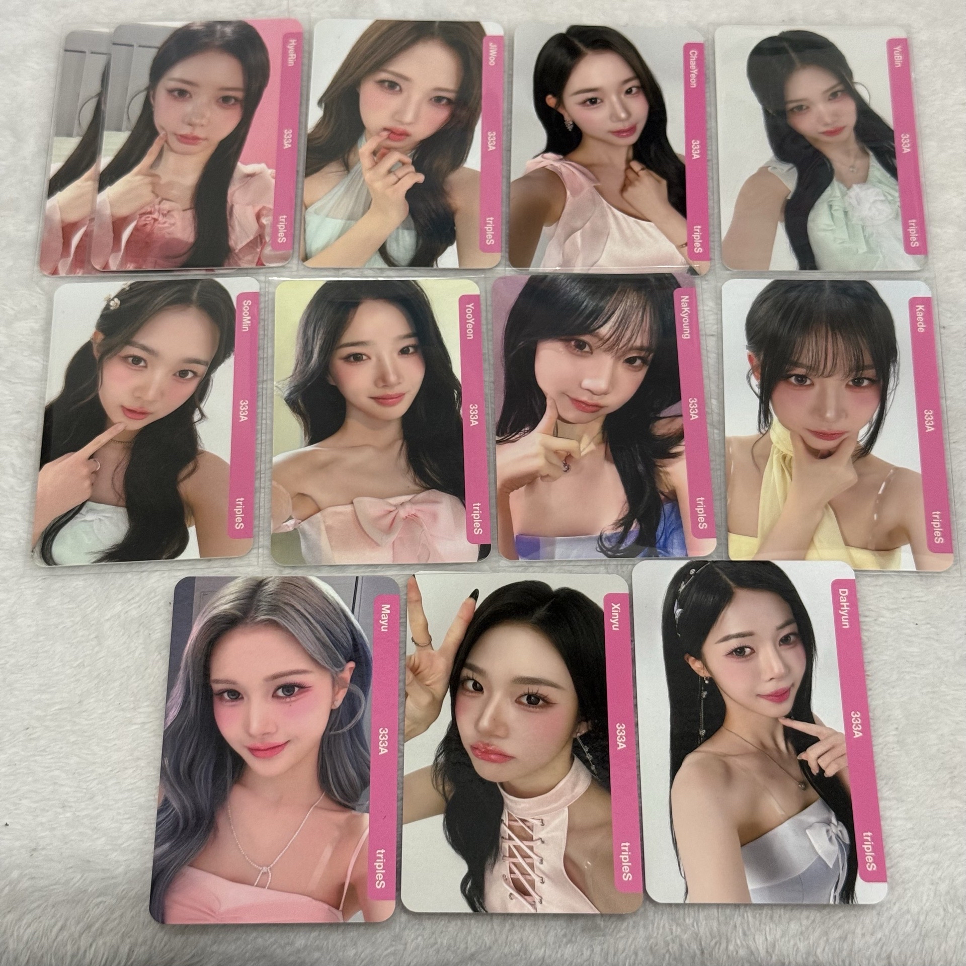 OT24 tripleS台北vip卡包 未掃BB333