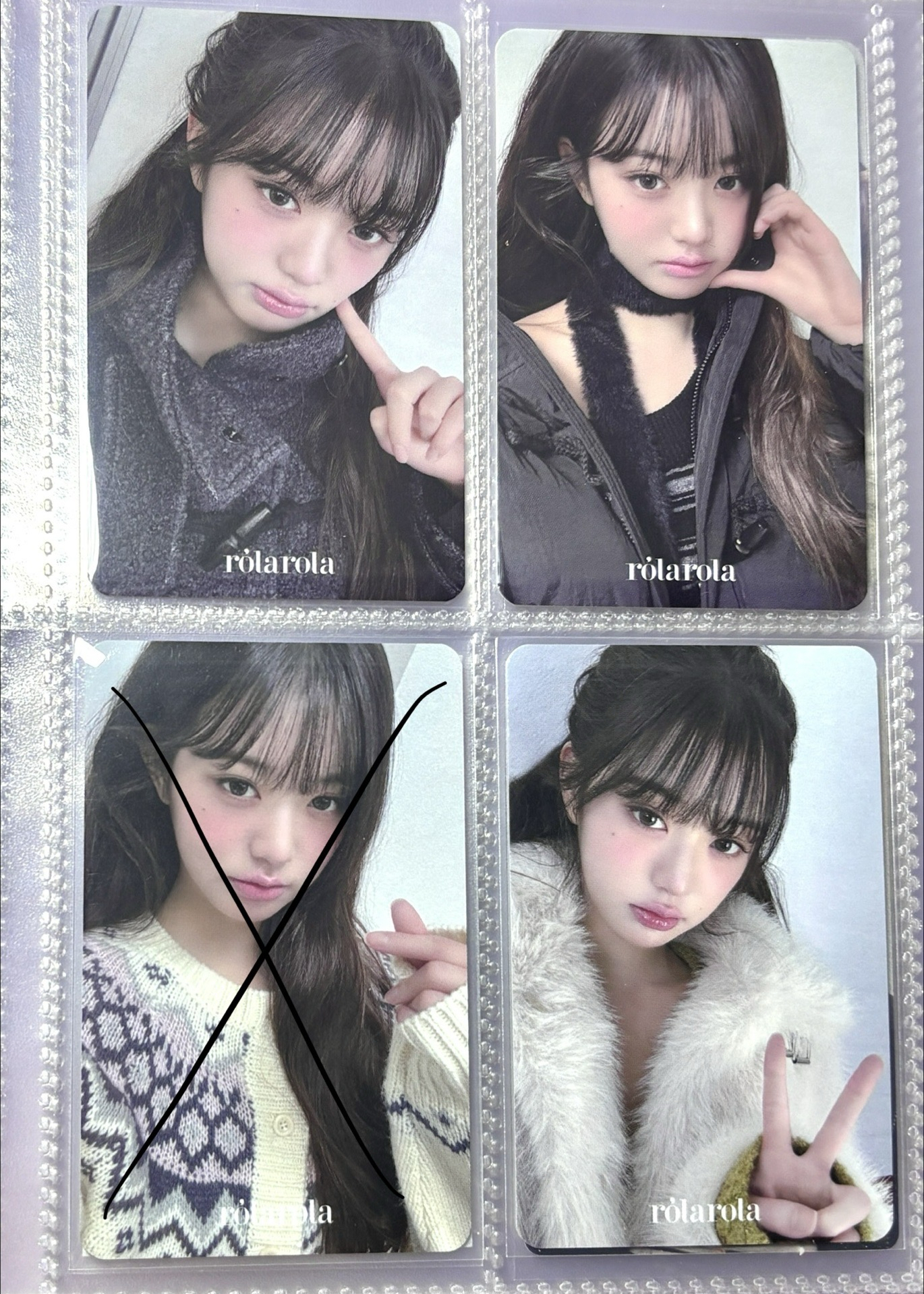 員瑛 rolarola代言卡