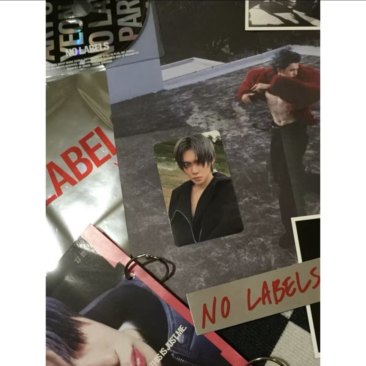 TXT yeonjun NO LABELS: PART 01 ver.C專輯小卡專卡C版