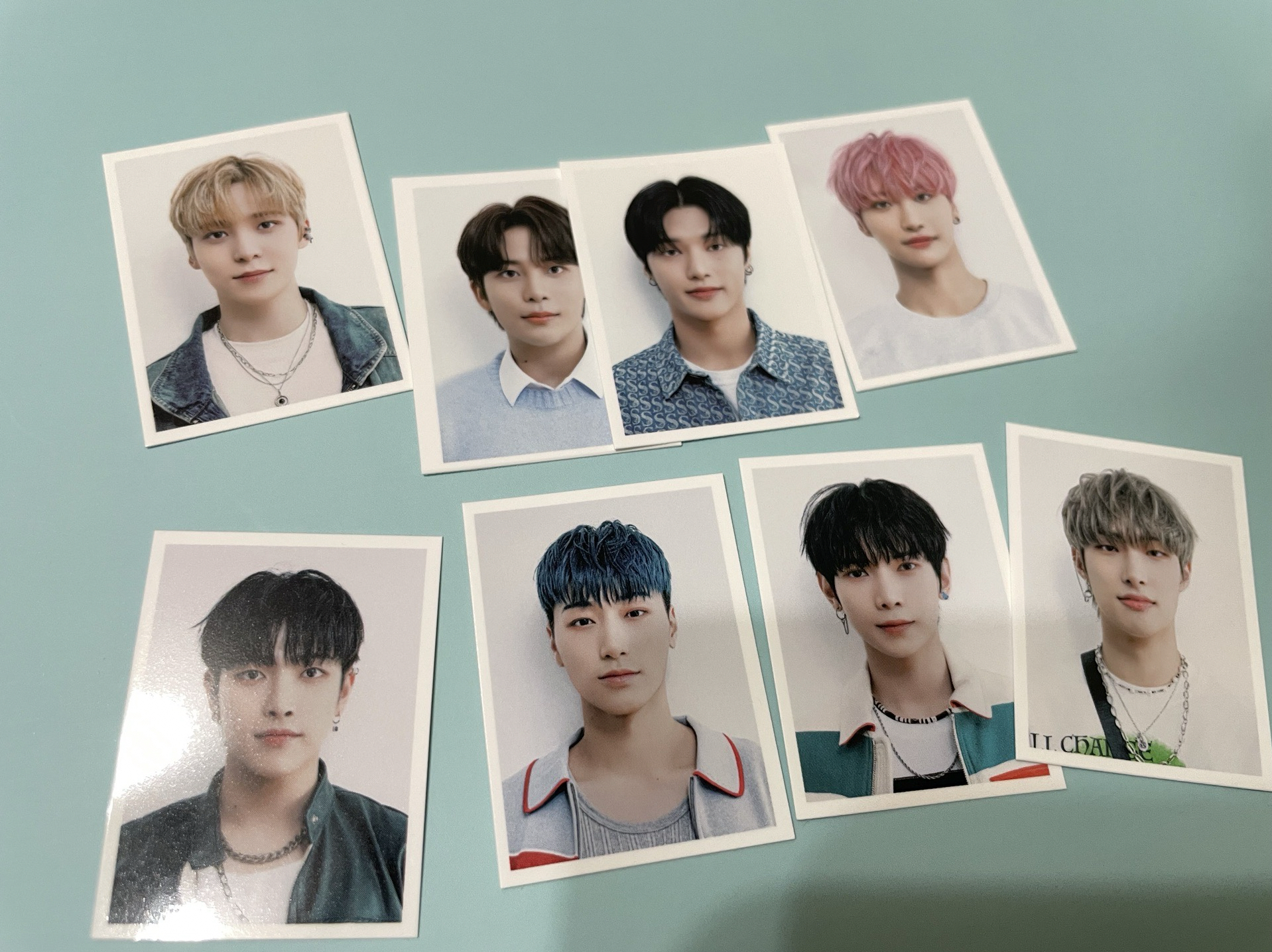 3期會員禮 粉髮星+粉髮證件照+粉髮透卡（含整組Ateez 22’3期 會員禮 ）