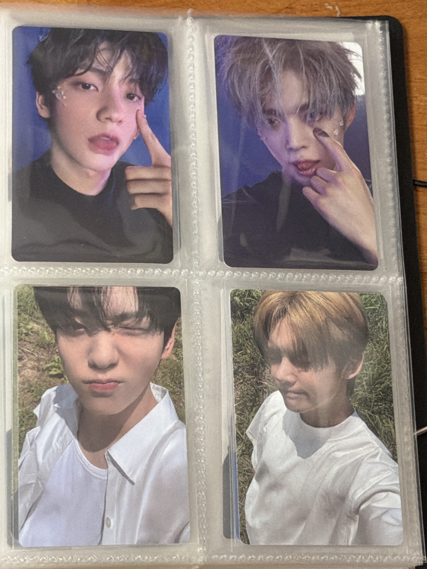 TXT 彬竣吐舌、草地sc小卡