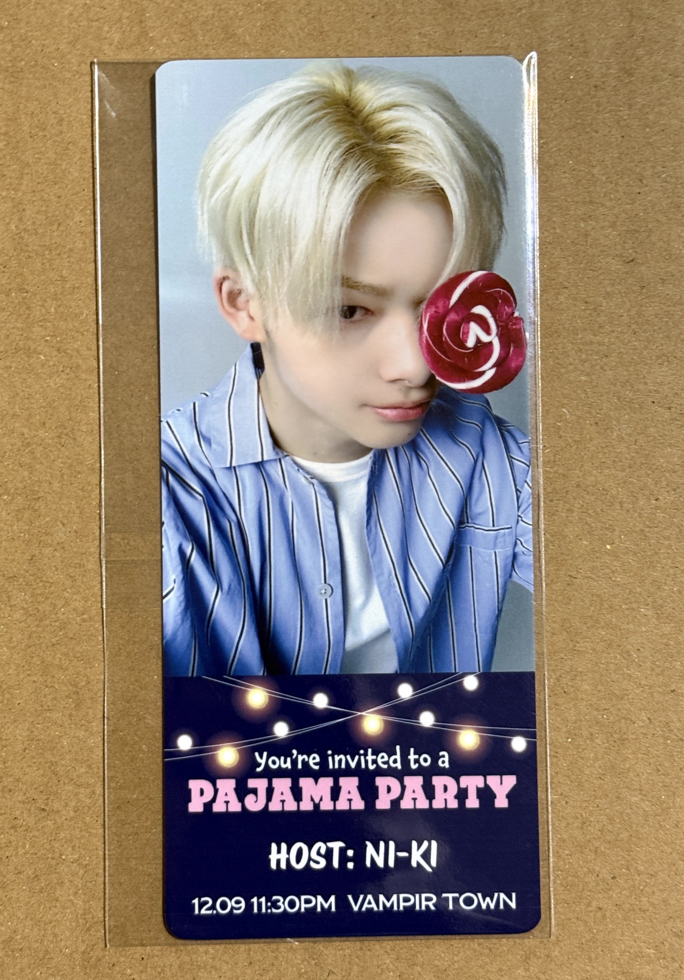 睡衣派對滿額卡 力