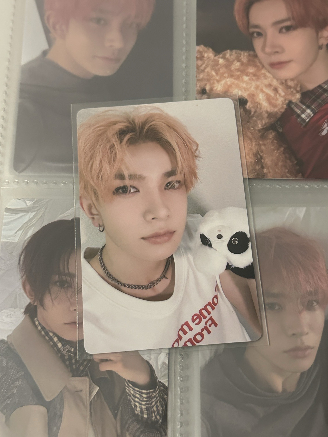 李羲承正二 yzy 預售3.0熊貓 特典卡 