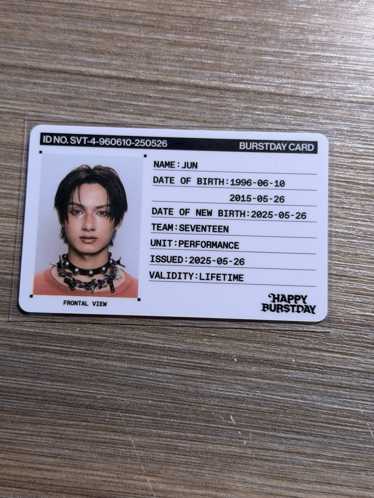 正五 專輯卡 ID卡