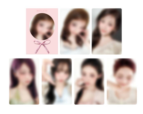 寶怪 BANILA CO 4.0 代言卡一套