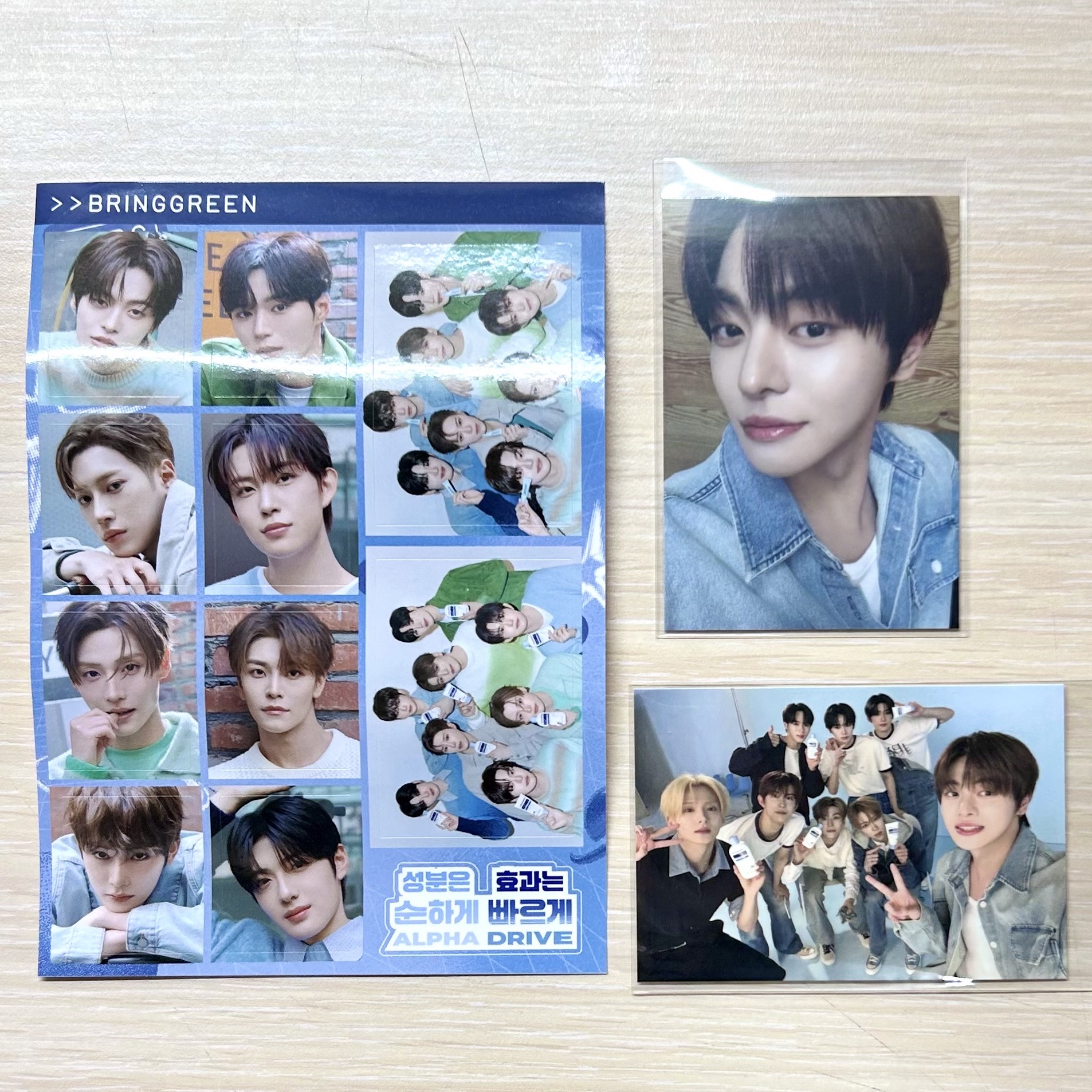 BRINGGREEN代言卡（理悟+團+貼紙）