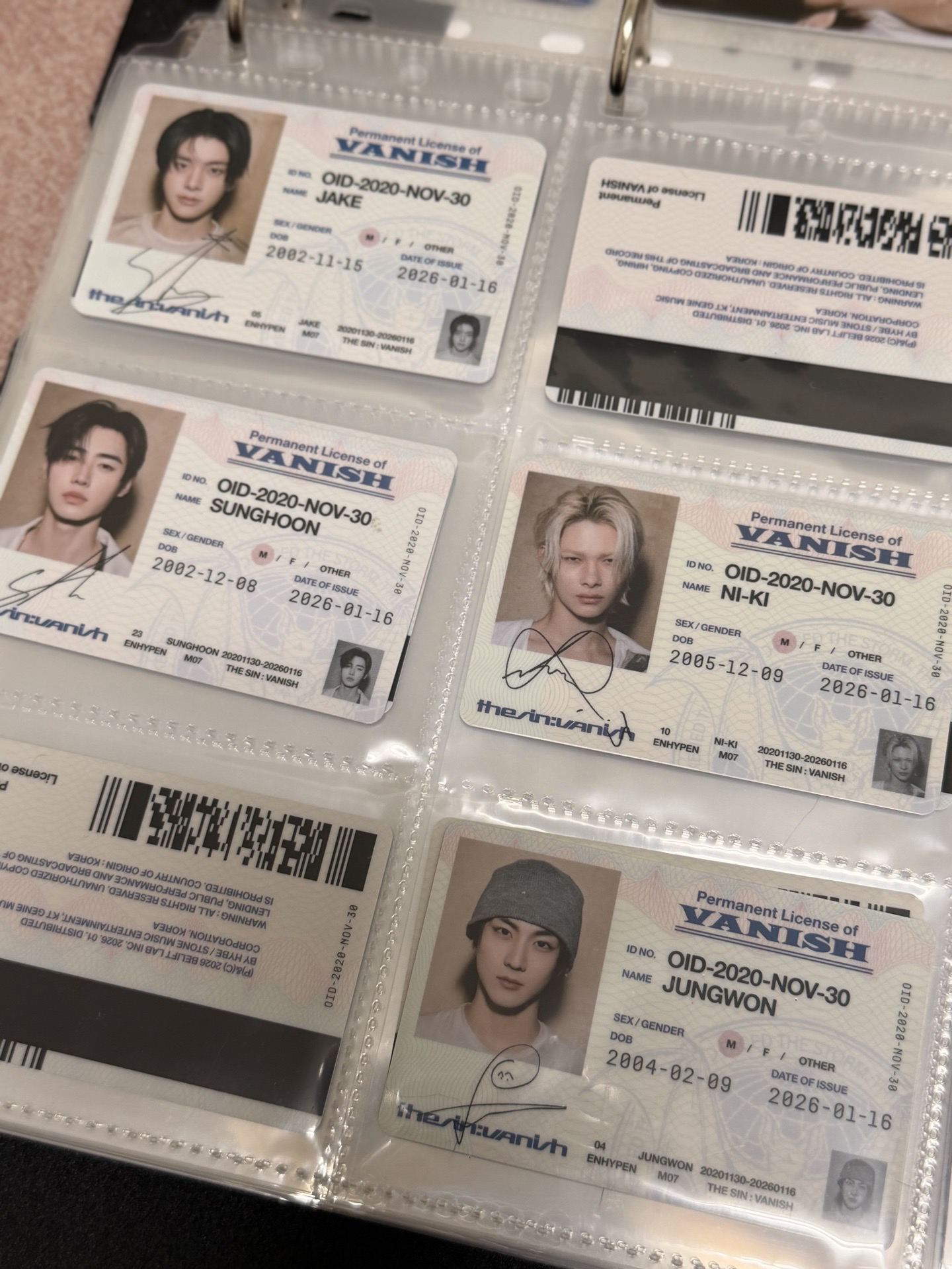 🔀enhypen迷七身分卡