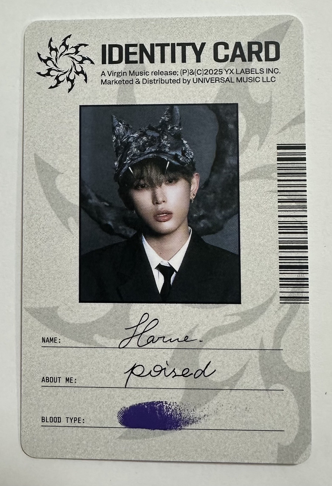 月狼 嘴開開嚕嚕ID卡