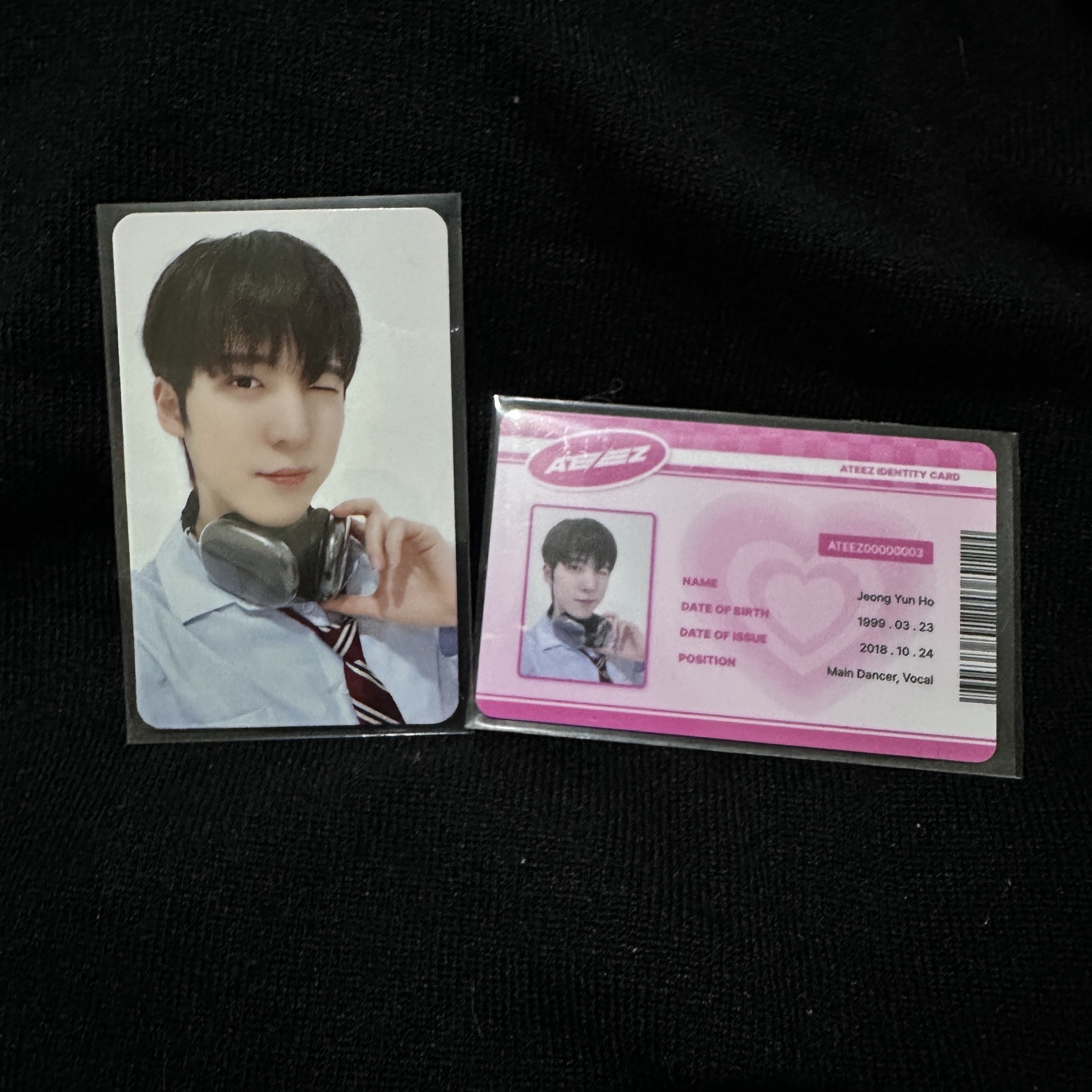 耳機學長潤跟學生證