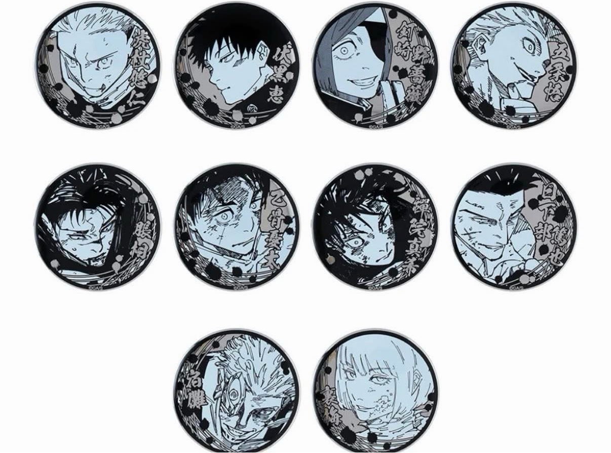 jump shop銀雕徽章