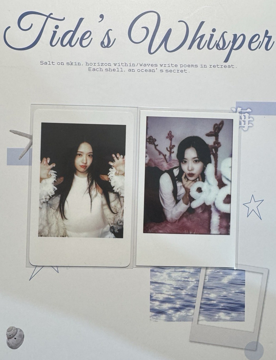 安拍立得（右）