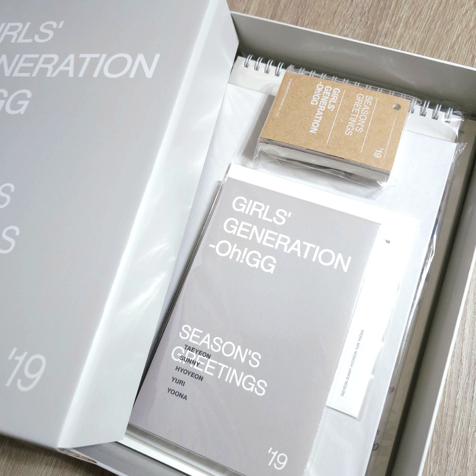 少女時代 2019年曆組