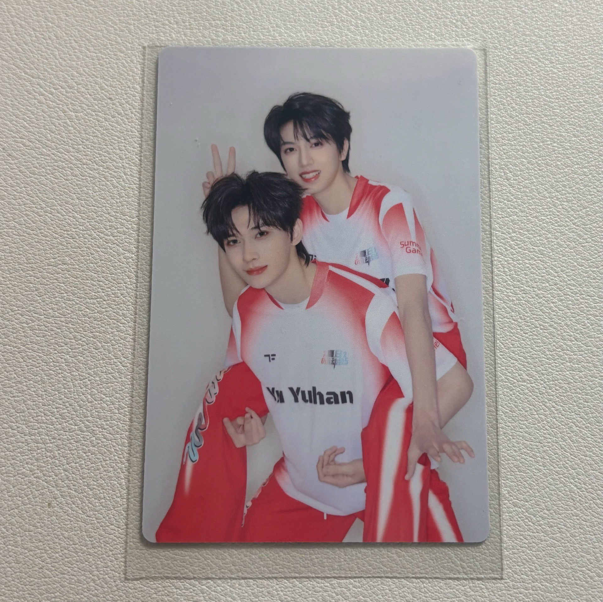 運動會跨代雙人卡（余宇涵、張桂源）