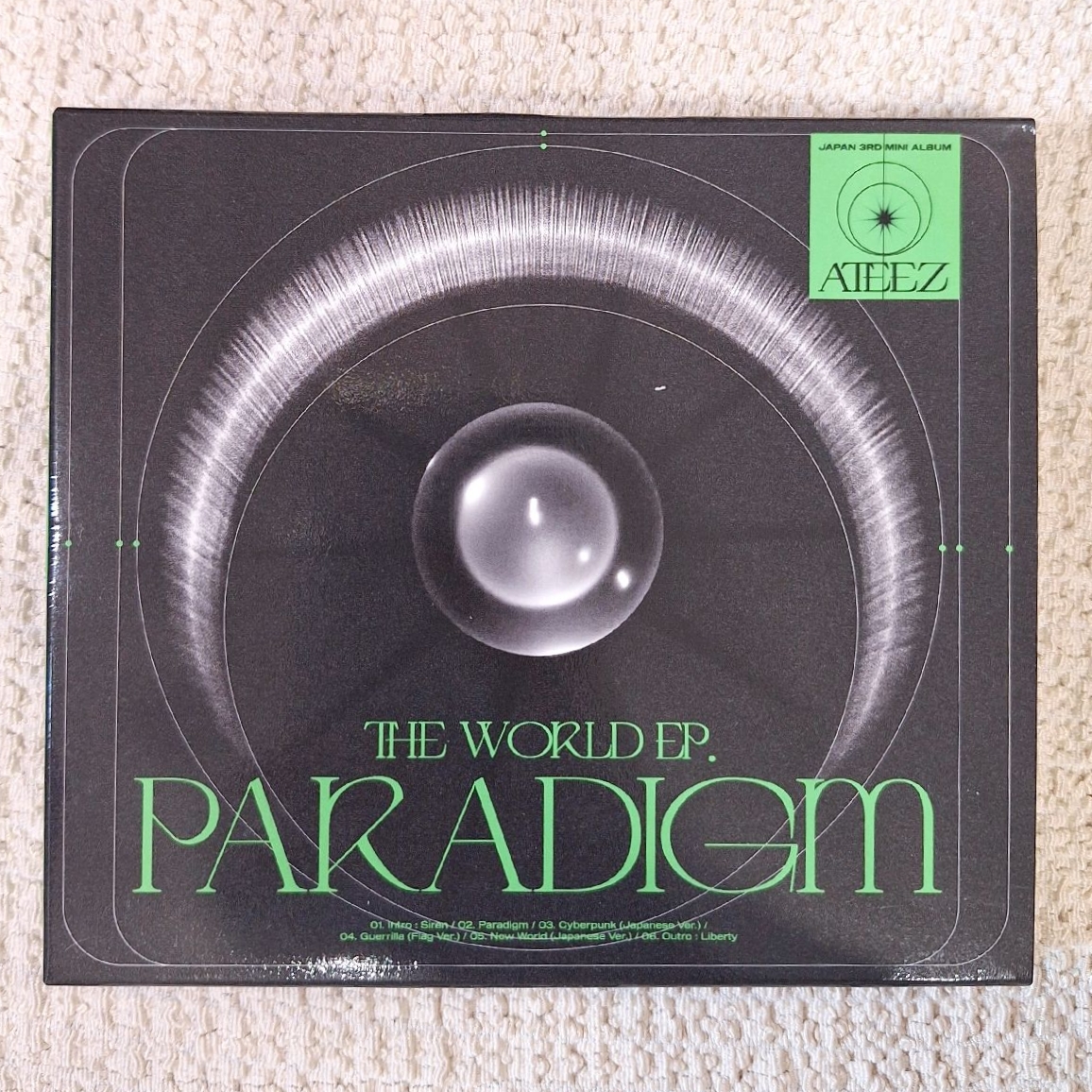 ATEEZ｜THE WORLD EP. PARADIGM 初回限定盤（空專）