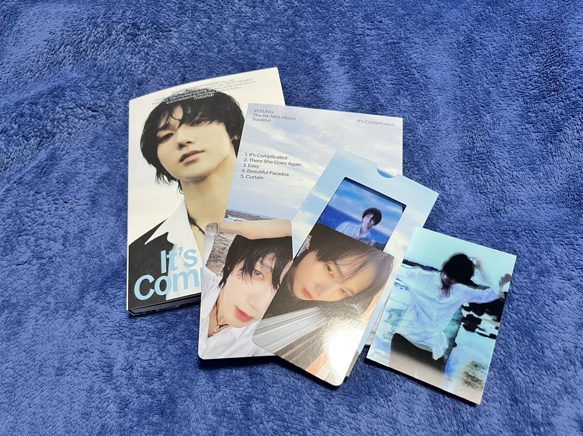 藝聲 YeSung (Feelings版)第六張迷你專輯「It`s Complicated」