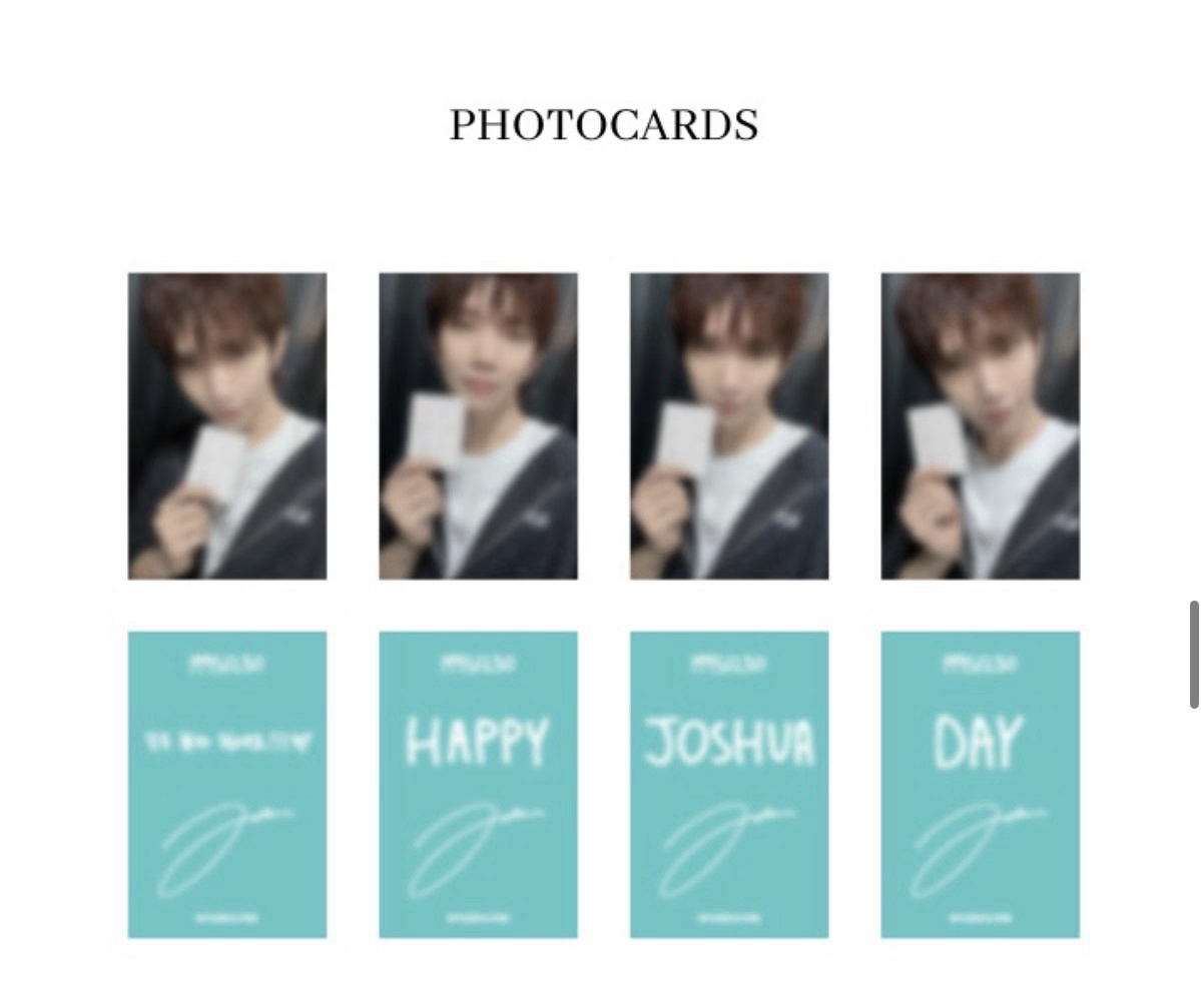 洪知秀 生日禮ver.5 小卡