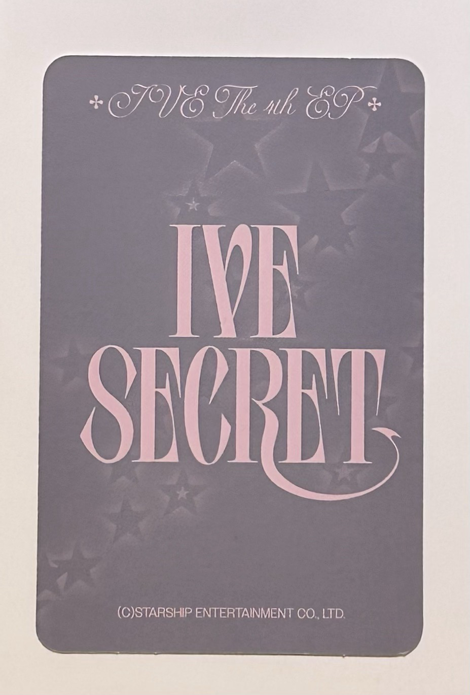 🌟IVE SECRET特典-船特員