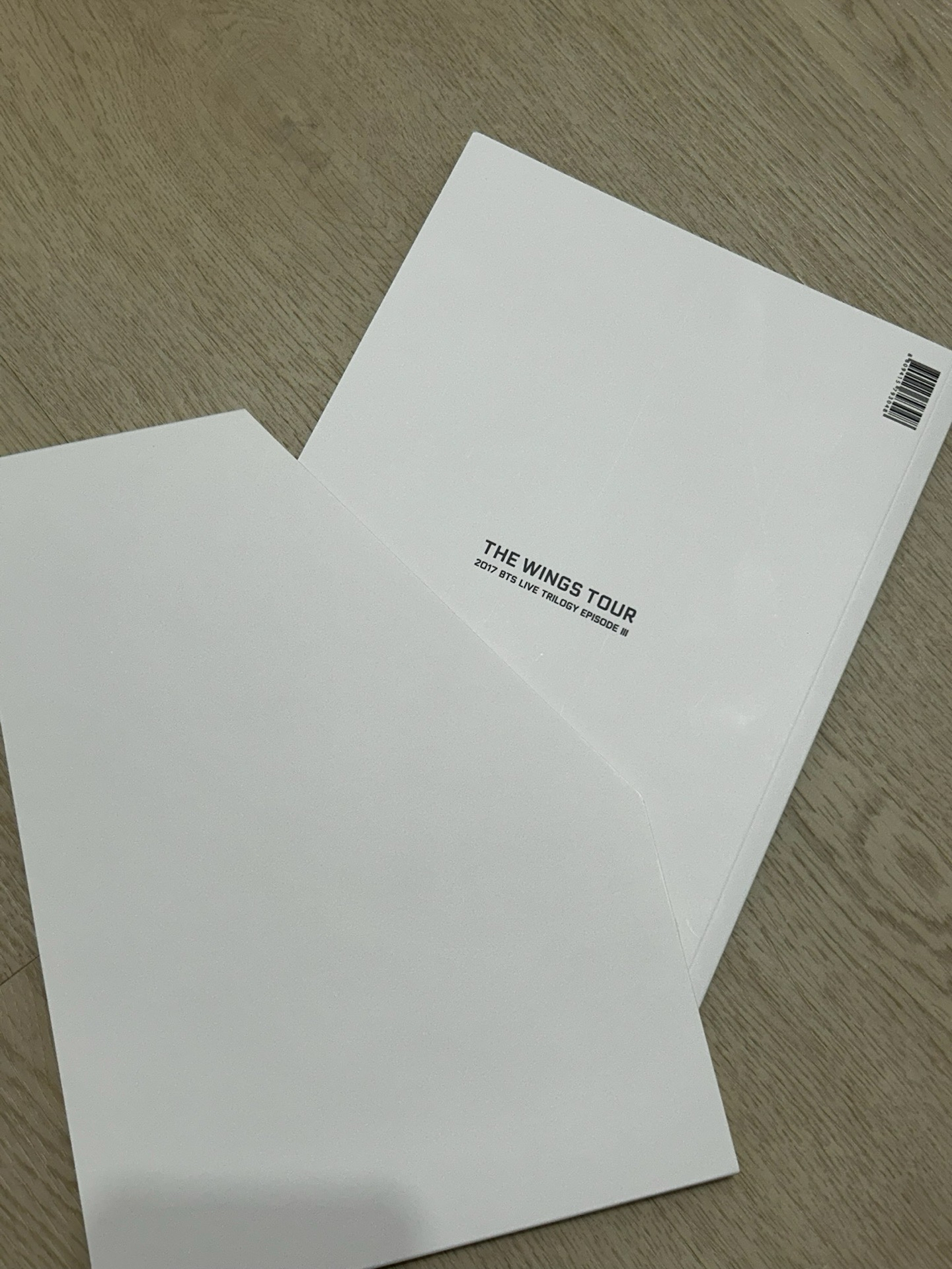 Wings 演唱會場刊