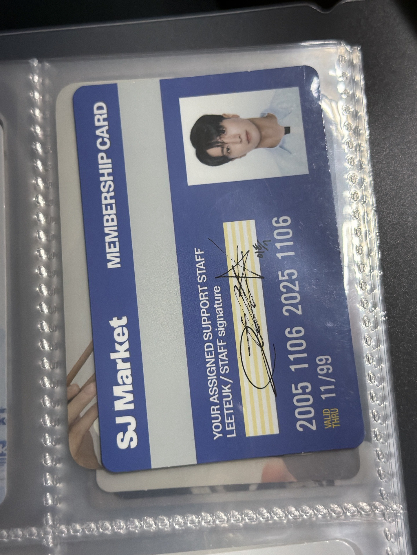 SJ Market韓國 入場卡 利特