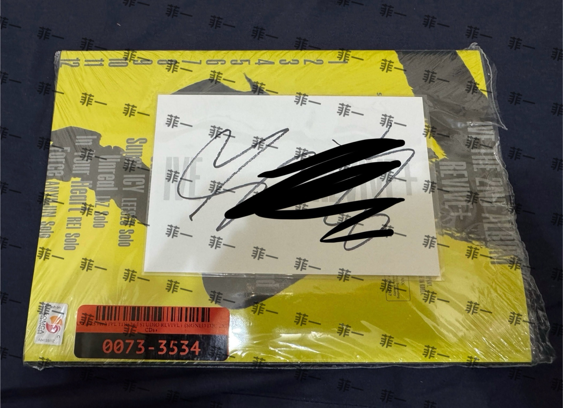 REVIVE+ 美版簽專 BANGERS  瑞簽(小卡,明信片隨機出)