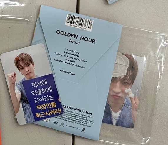 現貨🏴‍☠️ATEEZ Golden Hour Pt3. 金弘中痛痛+下班+POCA專