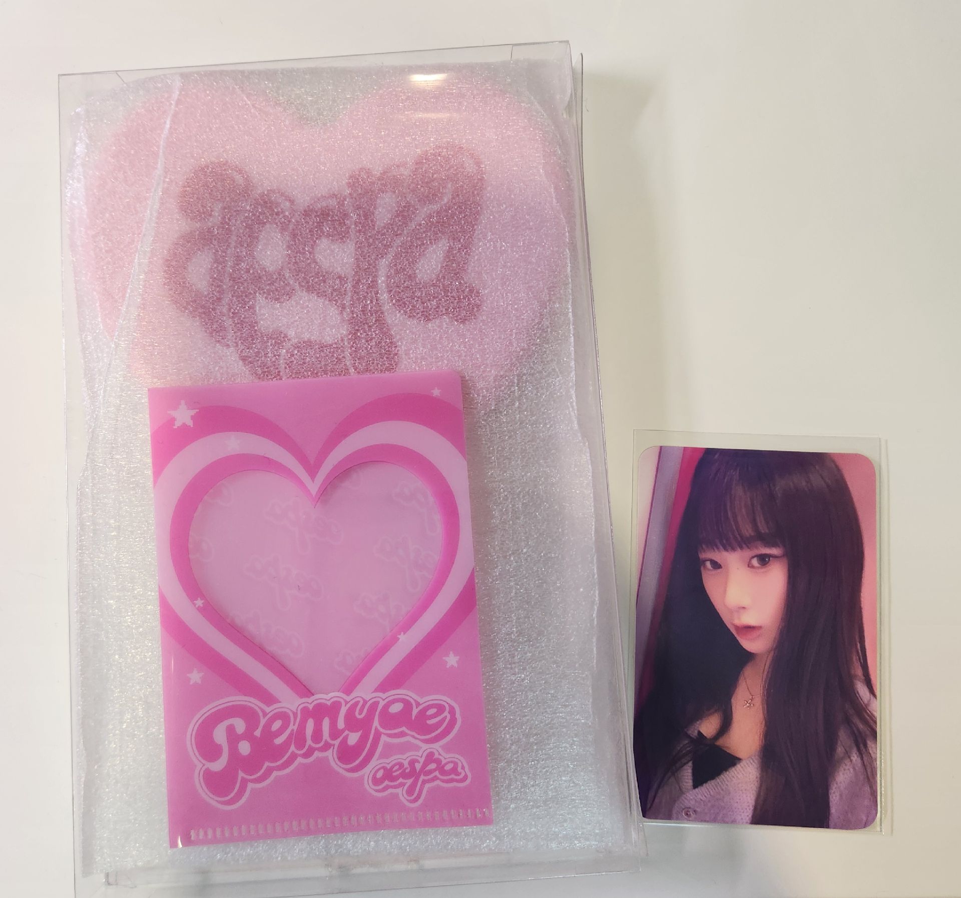 aespa ctmi 周邊手持鏡+鑰匙圈卡