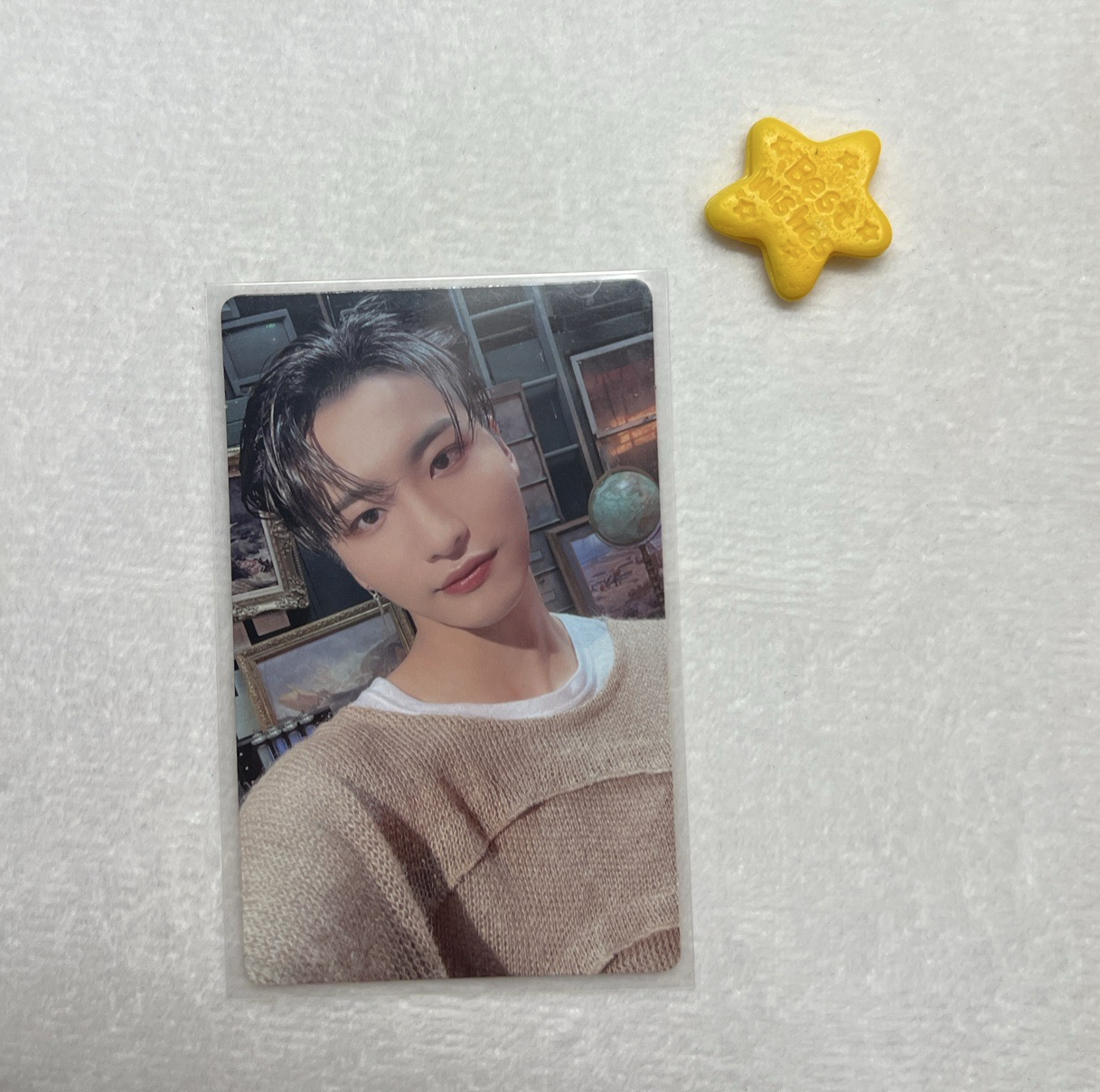 美人星戴吊墜耳環 br簽售