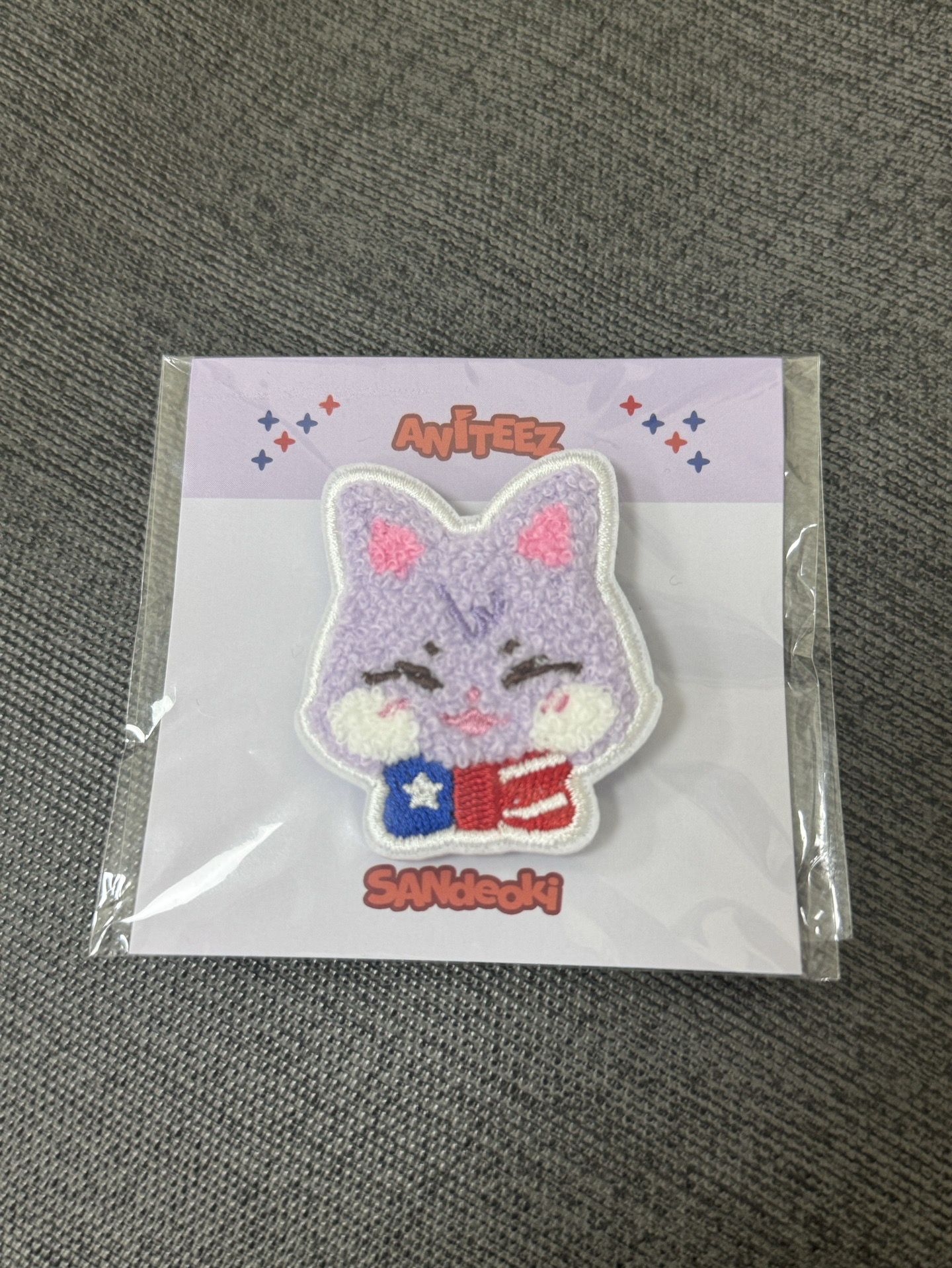 ANITEEZ IN ICE CITY 美國限定刺繡徽章