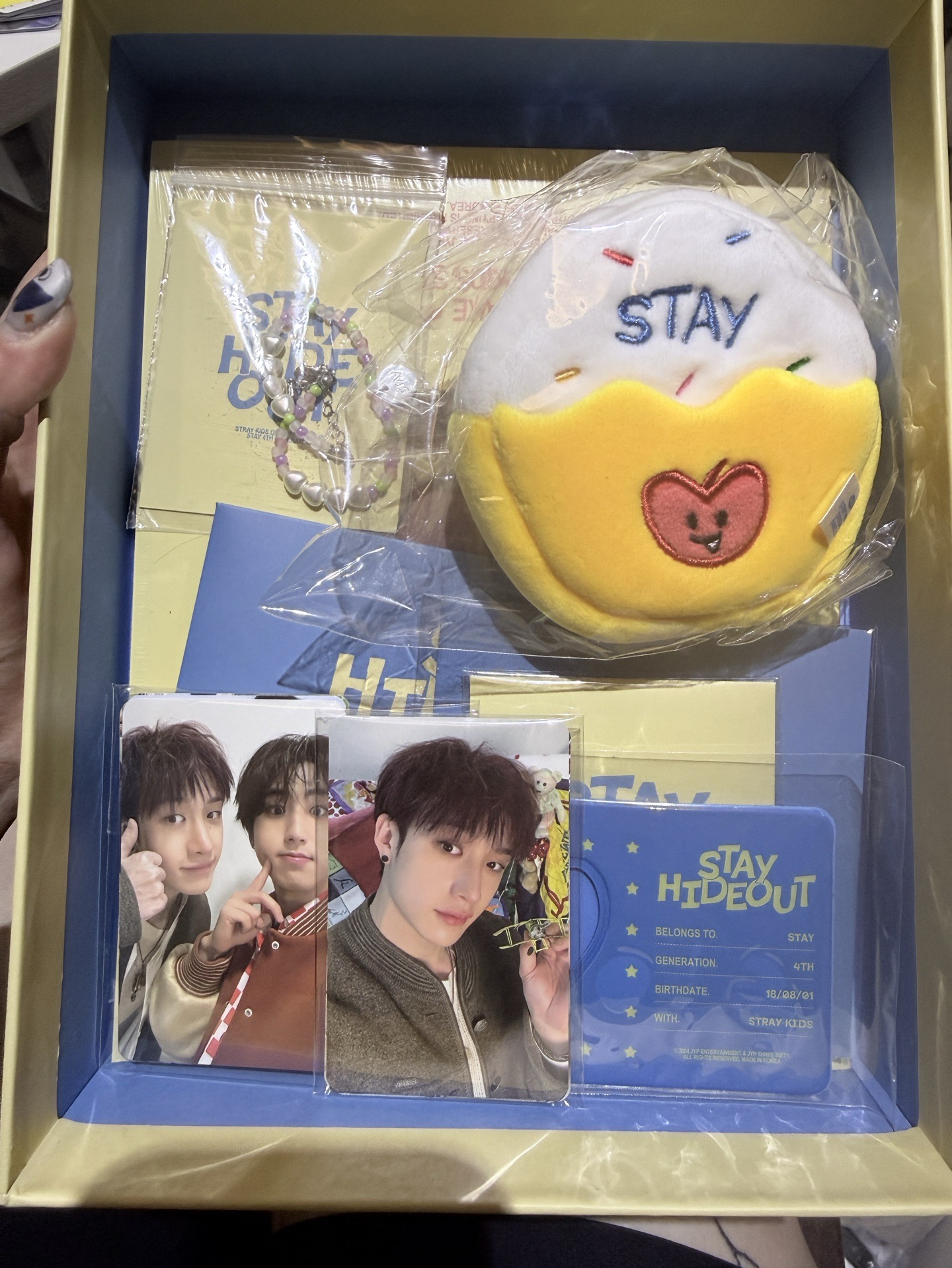 Stray Kids 4期會員禮 除了會員卡全都有