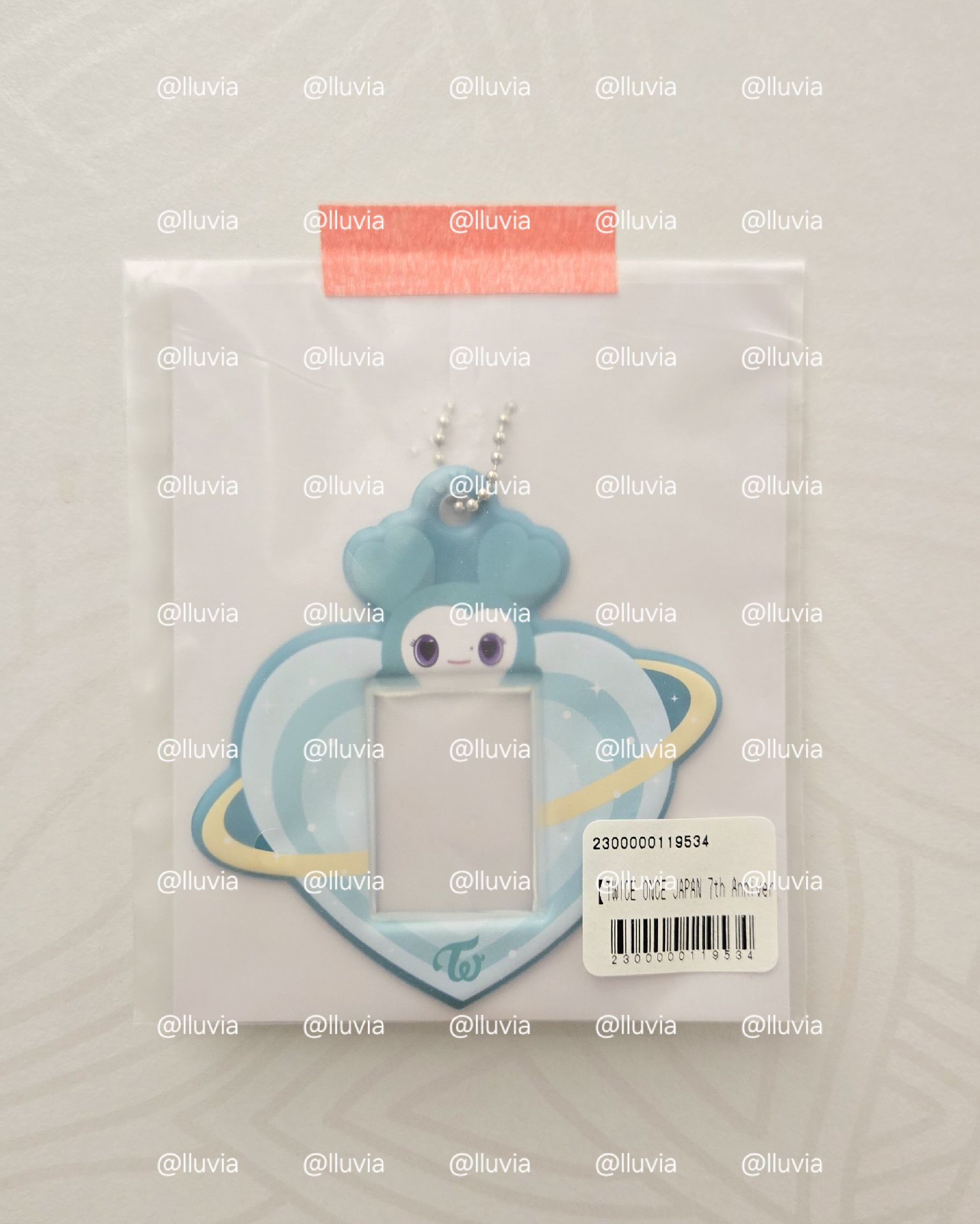 日本七週年 線上一番賞 E賞 證件照卡套吊飾 MINA