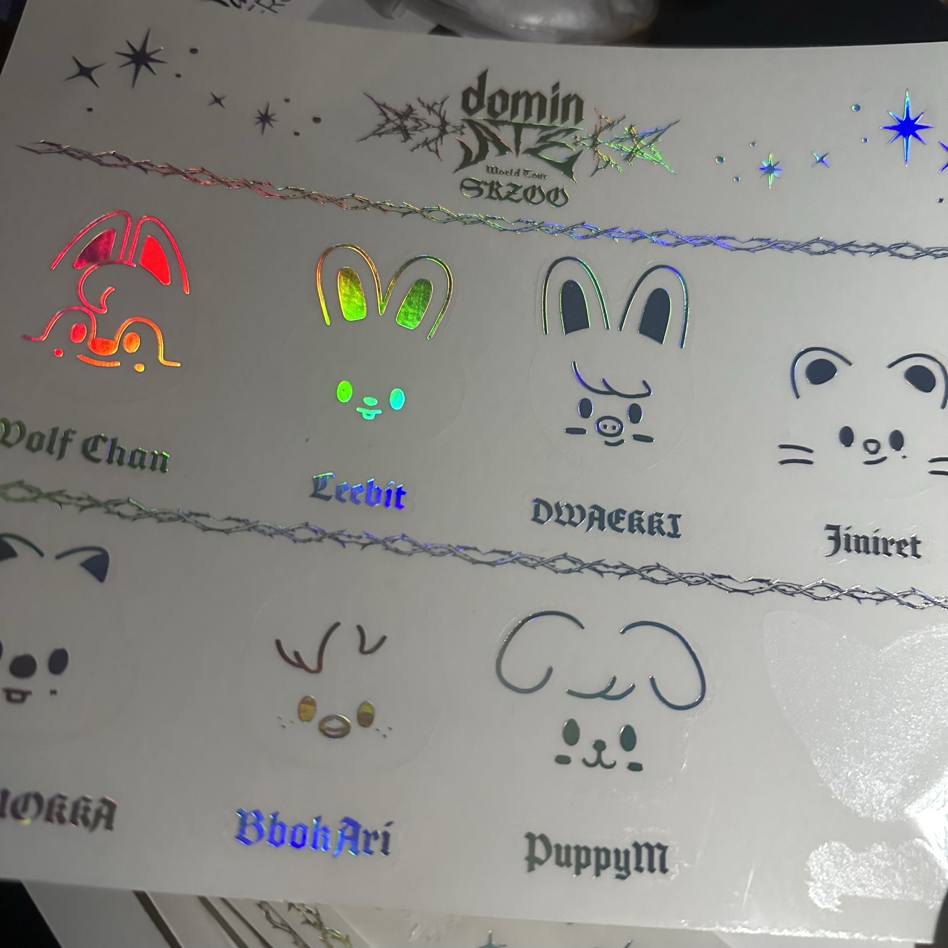 stay zone 雷射貼紙