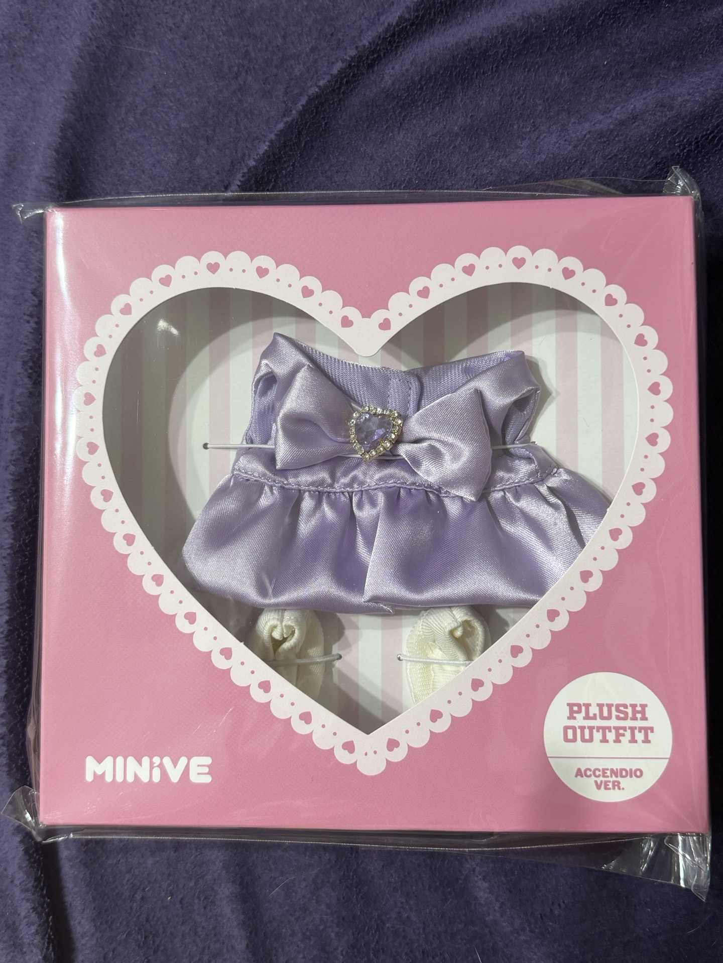 IVE MINIVE PLUSH OUTFIT