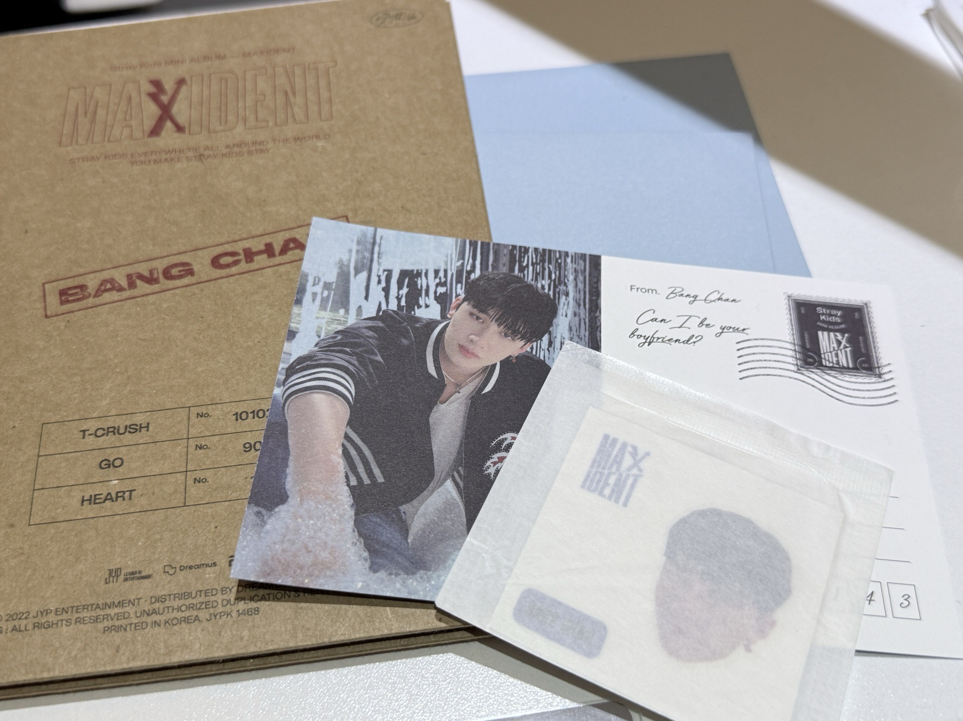 Stray Kids MAXIDENT 方燦 一鍵畢業