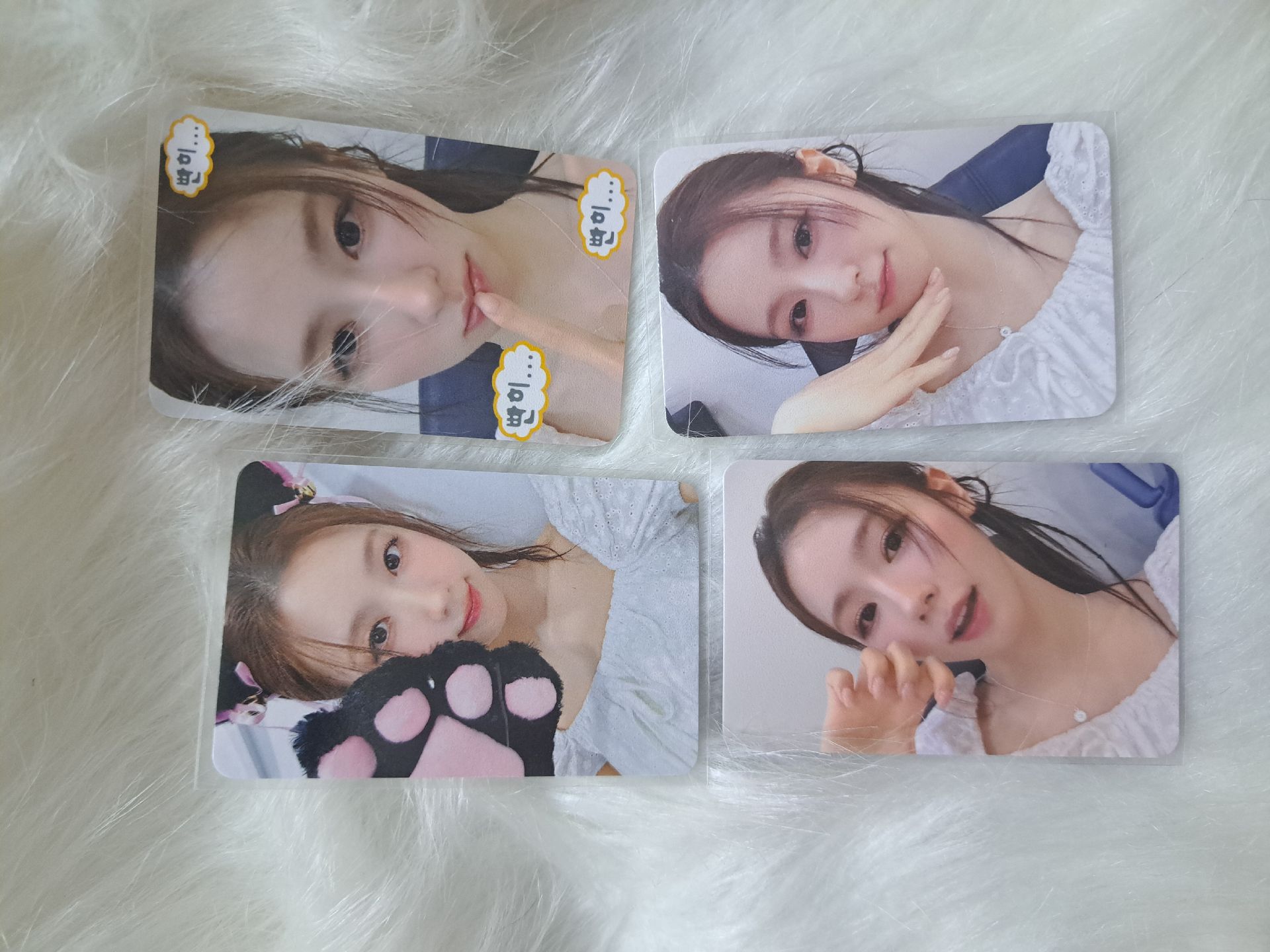 四張同造型麵麵