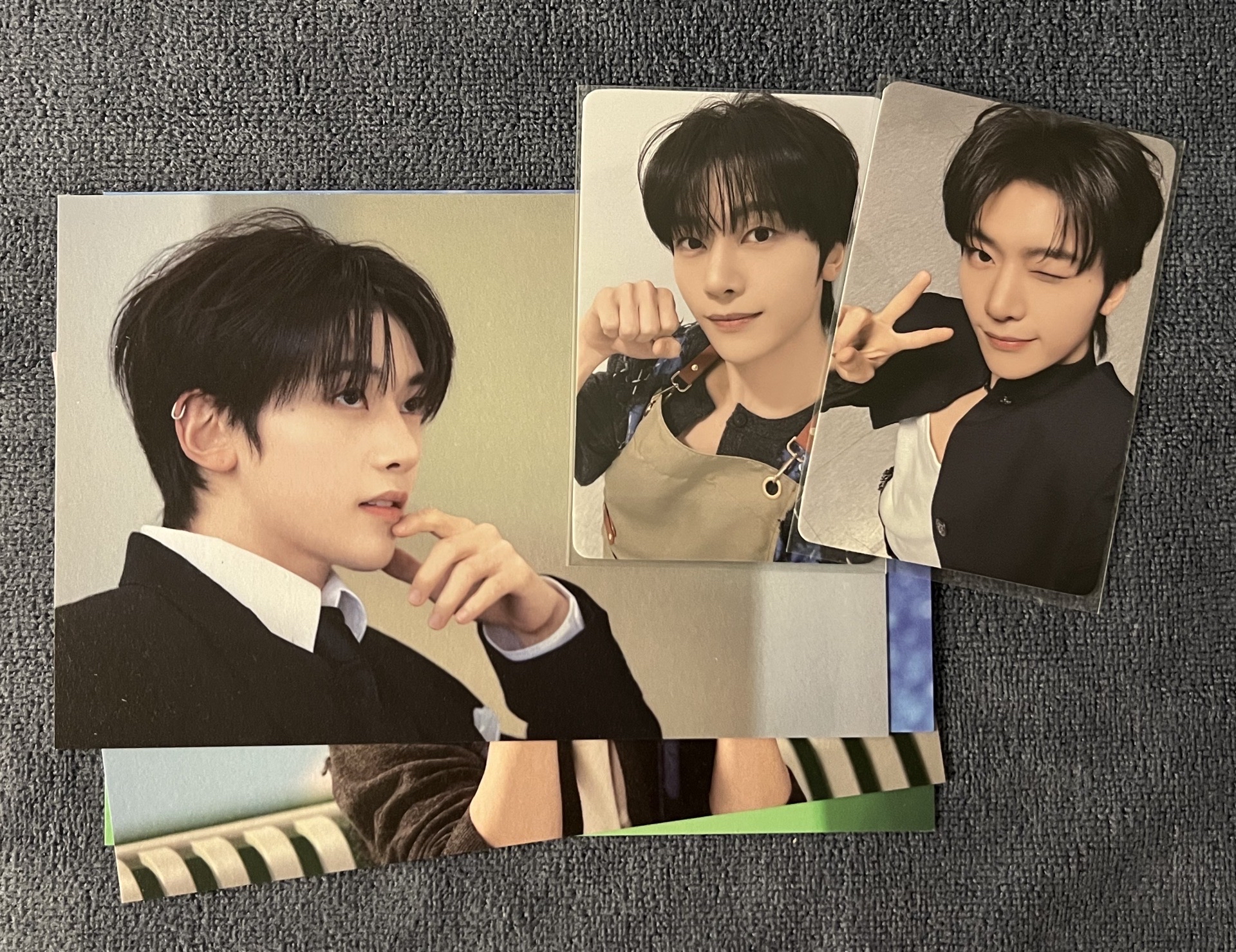 韓安週邊 卡夾卡 明信片 修來