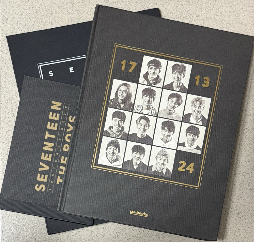 SEVENTEEN 17 13 14年曆 17年寫真（整圖不拆）