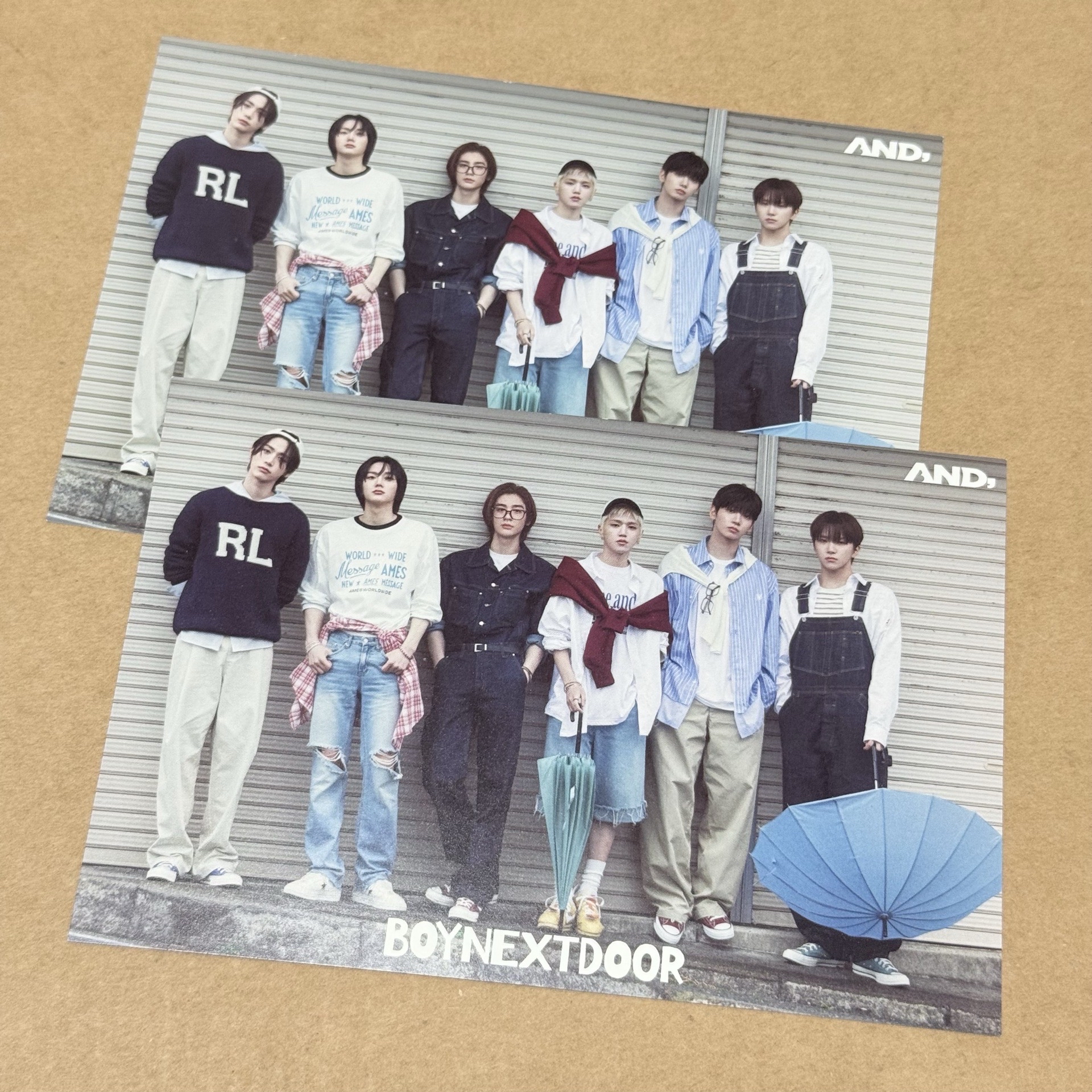 BOYNEXTDOOR AND’日本出道專輯💿 鑰匙圈/明信片