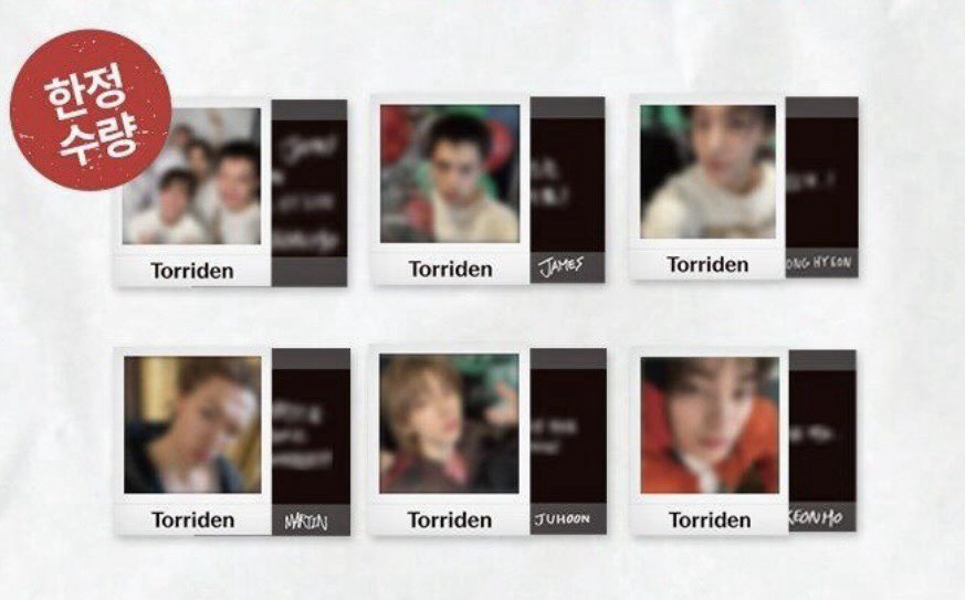 康是美CORTIS Torriden 拍立得一套6張