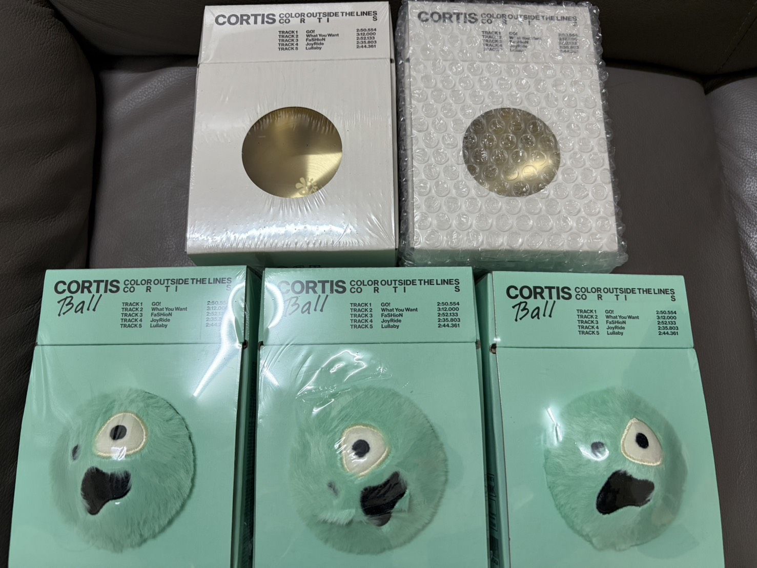 全新未拆頌缽專、球專