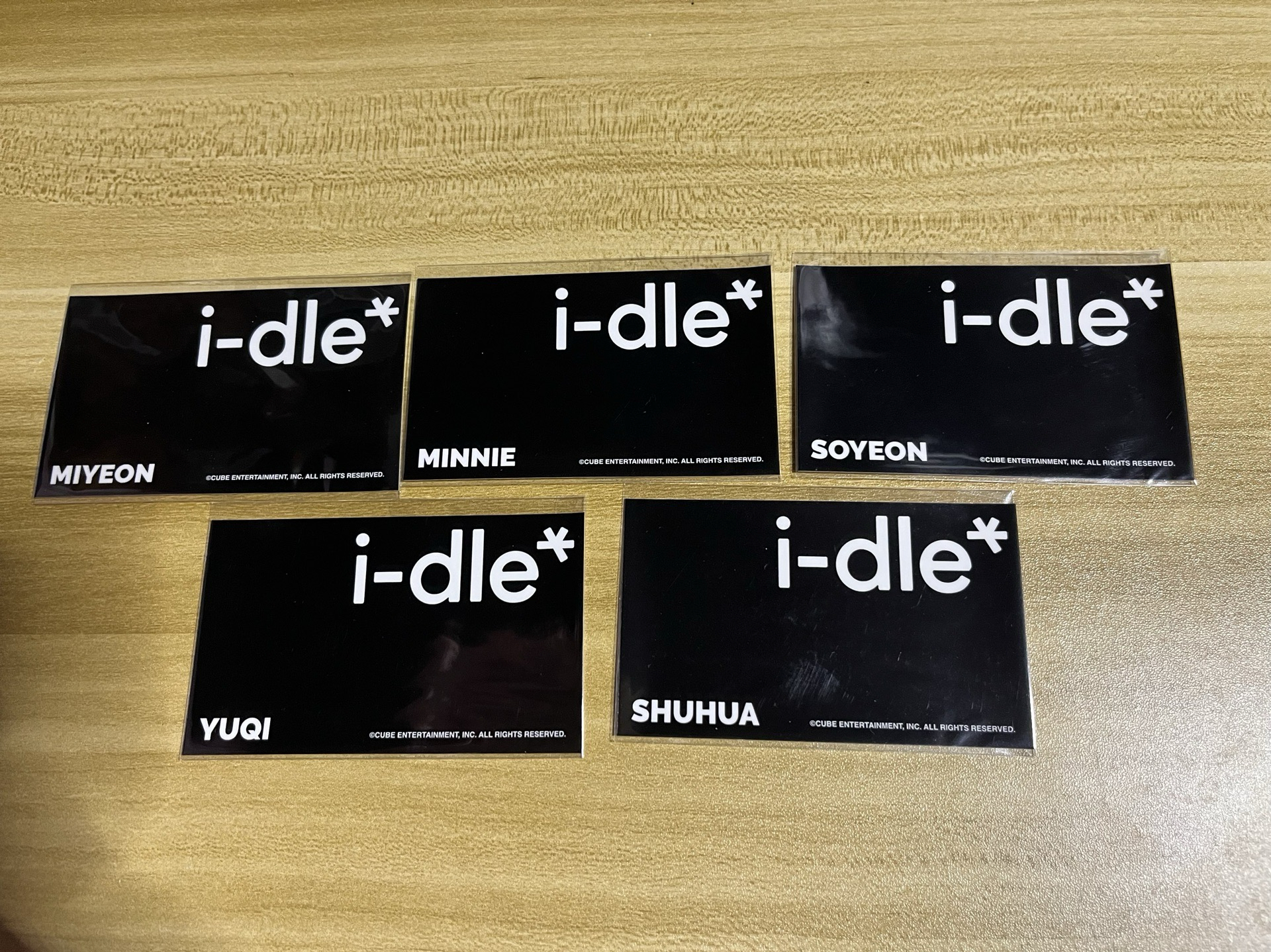 （🏰現貨）I-dle 一番賞 E賞貼紙