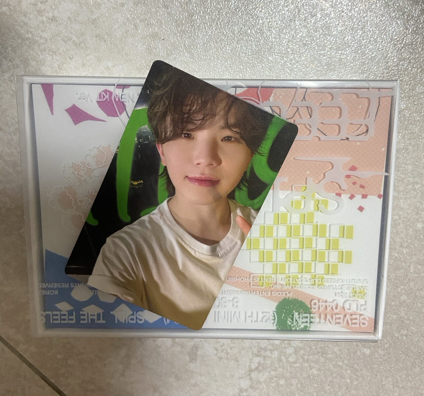 SEVENTEEN 迷12 kit白版 全專