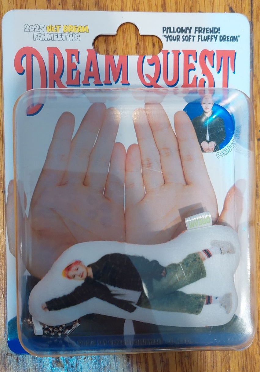 nct dream fan meeting dream quest 仁俊 人型鑰匙圈