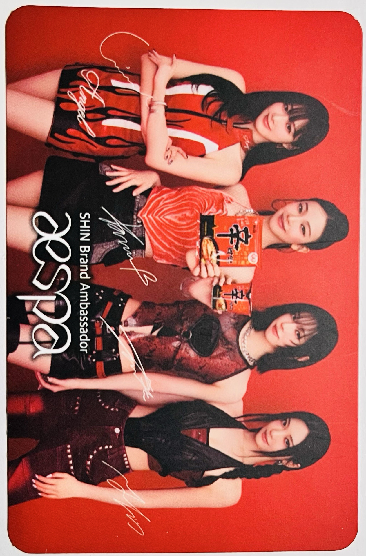 辛拉麵🍜品牌大使代言卡