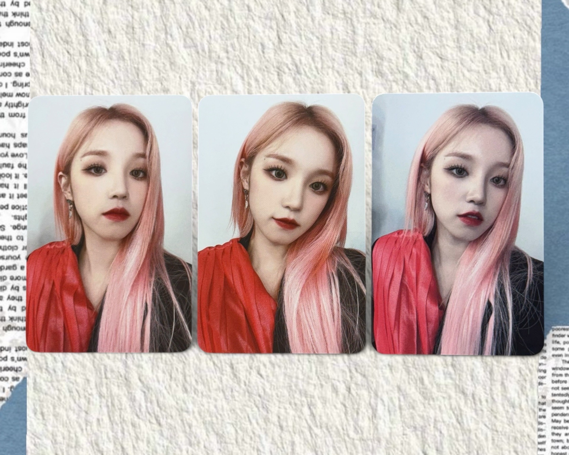 i-dle 22世巡 場週卡 錶帶卡