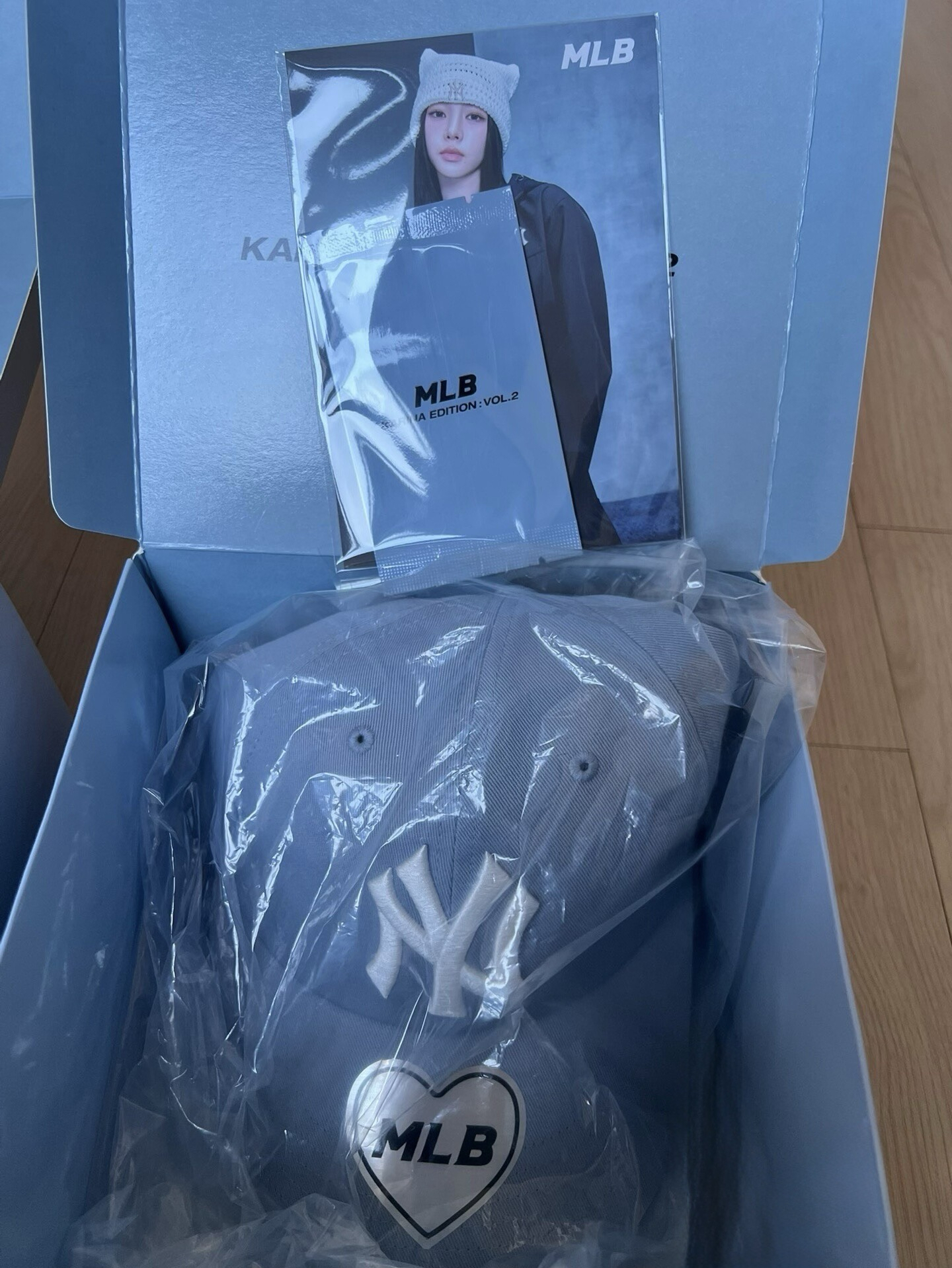 Karina MLB帽子2.0 淺藍色帽子卡組