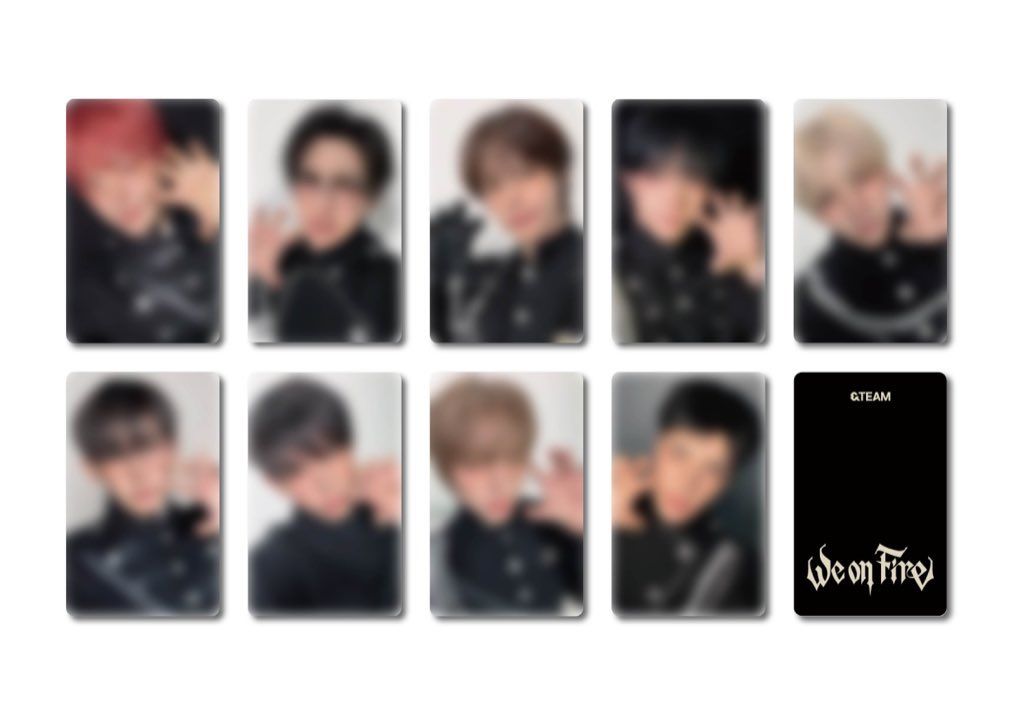&TEAM WE ON FIRE WVSJP特典＋單封