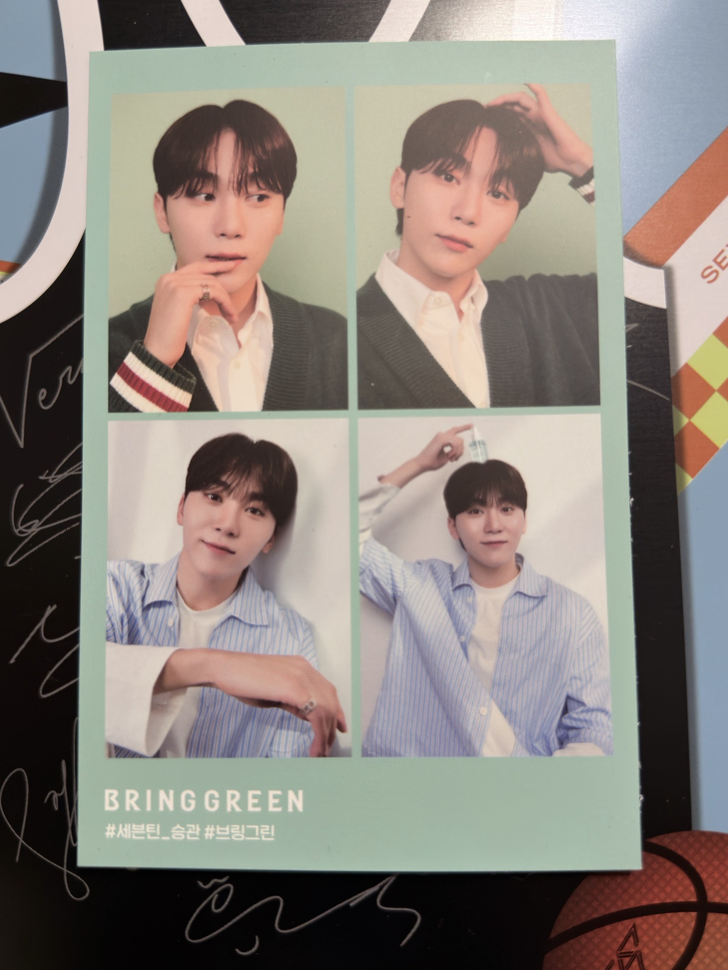 （現貨 一日內寄出）seventeen 勝寛 代言 人生四格