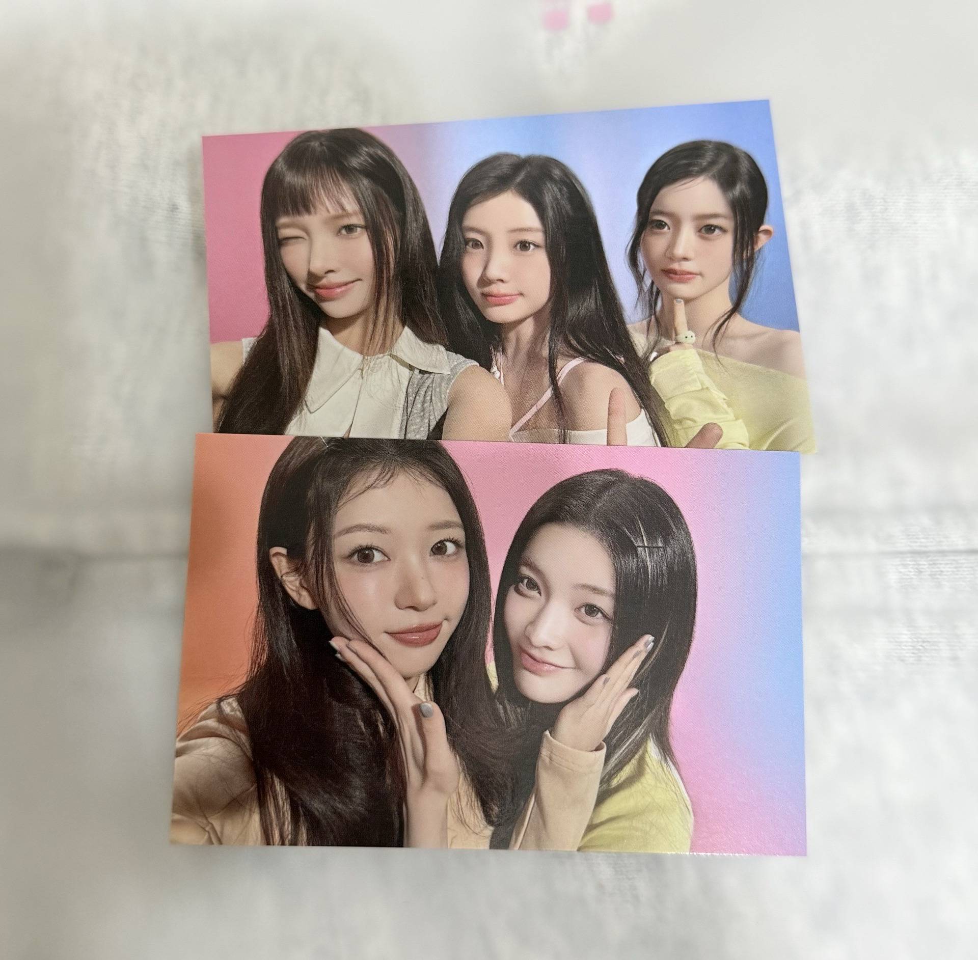 illit場週外套小卡